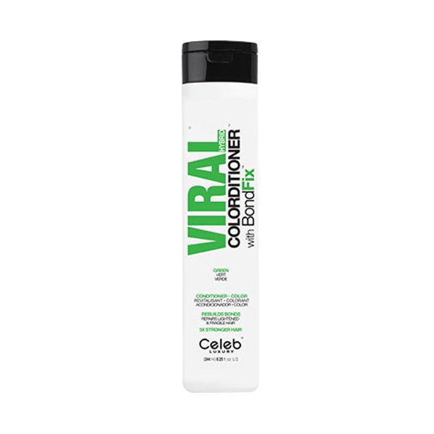 Celeb Luxury Vivid Green Colorditioner with BondFix - 8.25 oz (Buy 3 Get 1 Free Mix & Match)