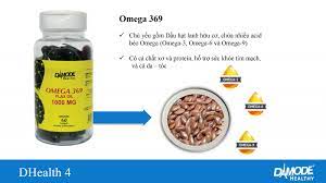 DAMODE HEALTHY Omega 369 Flax Oil 1000 mg
