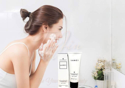 Lanci Re-balancing White Cleansing Foam 100ml