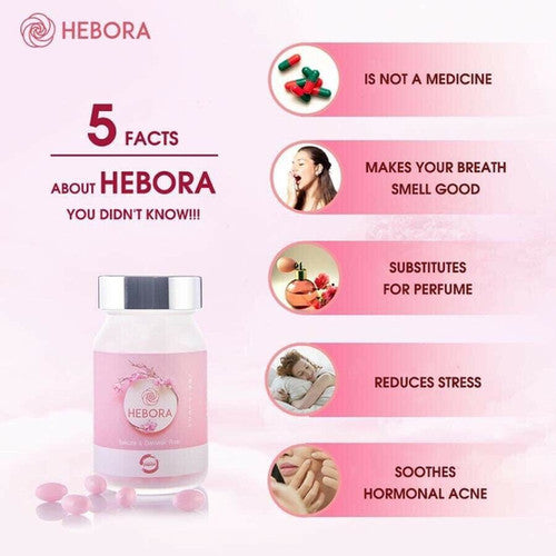 HEBORA SAKURA DAMASK ROSE PILL 60 capsules