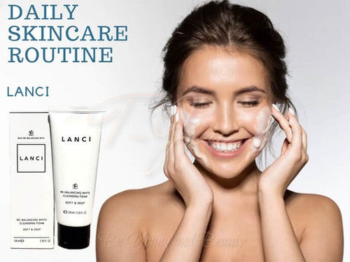 Lanci Re-balancing White Cleansing Foam 100ml