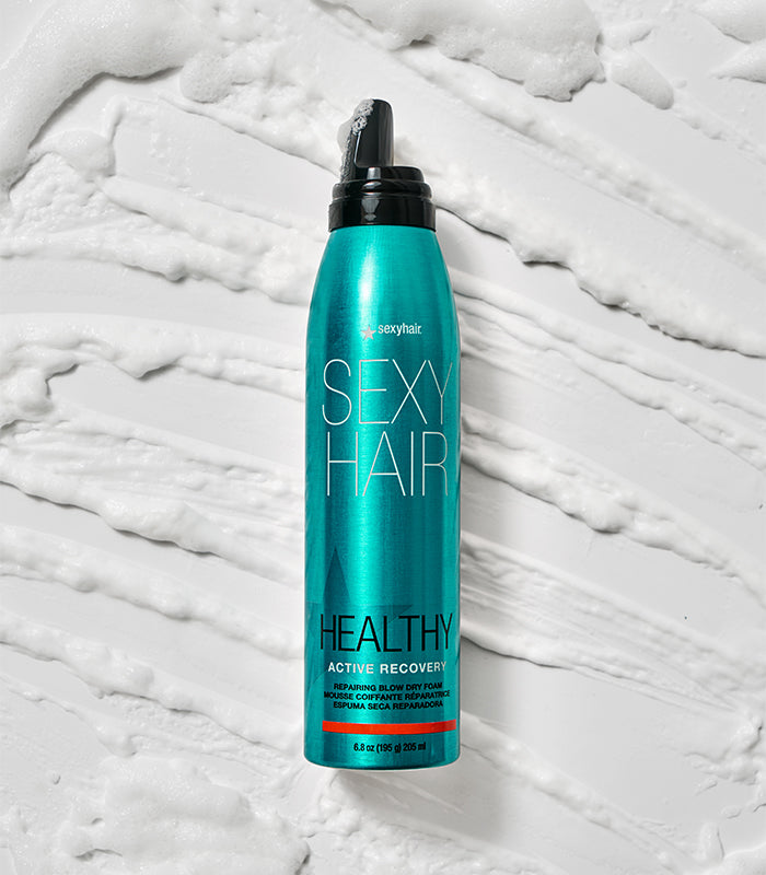 SexyHair Healthy Active Recovery Repairing Blow Dry Foam - 6.8 oz (Buy 3 Get 1 Free Mix & Match)