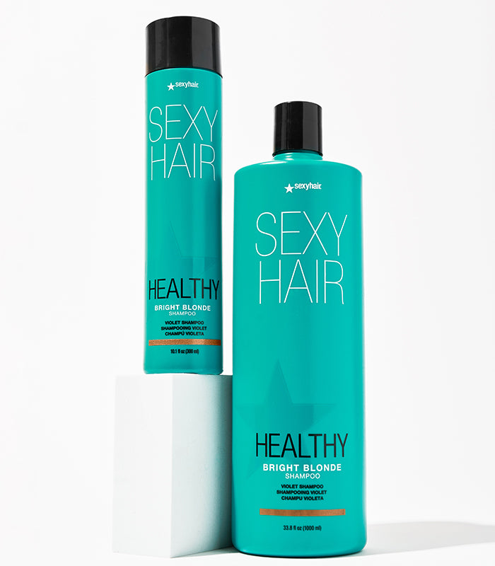 SexyHair Healthy Bright Blonde Violet Shampoo (Buy 3 Get 1 Free Mix & Match)