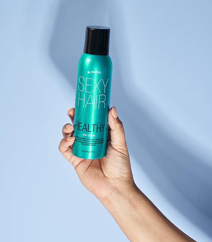 SexyHair Healthy Re-Dew Conditioning Dry Oil & Restyler - 5.1 oz (Buy 3 Get 1 Free Mix & Match)