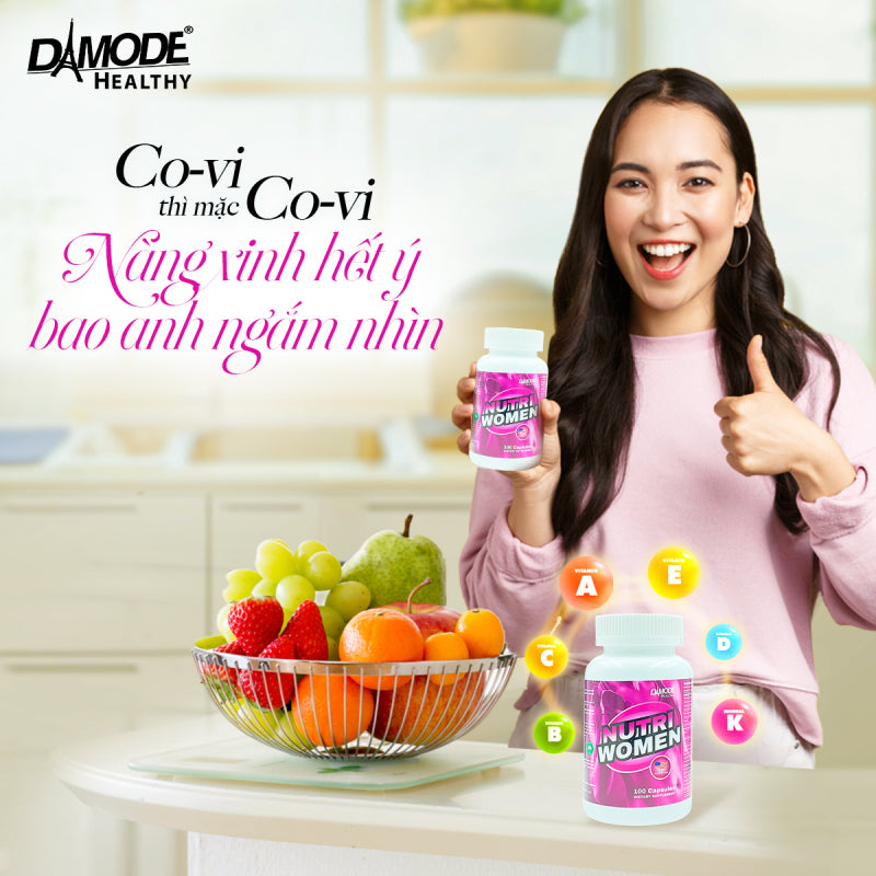 DAMODE HEALTHY Nutri Women 100 Capsules
