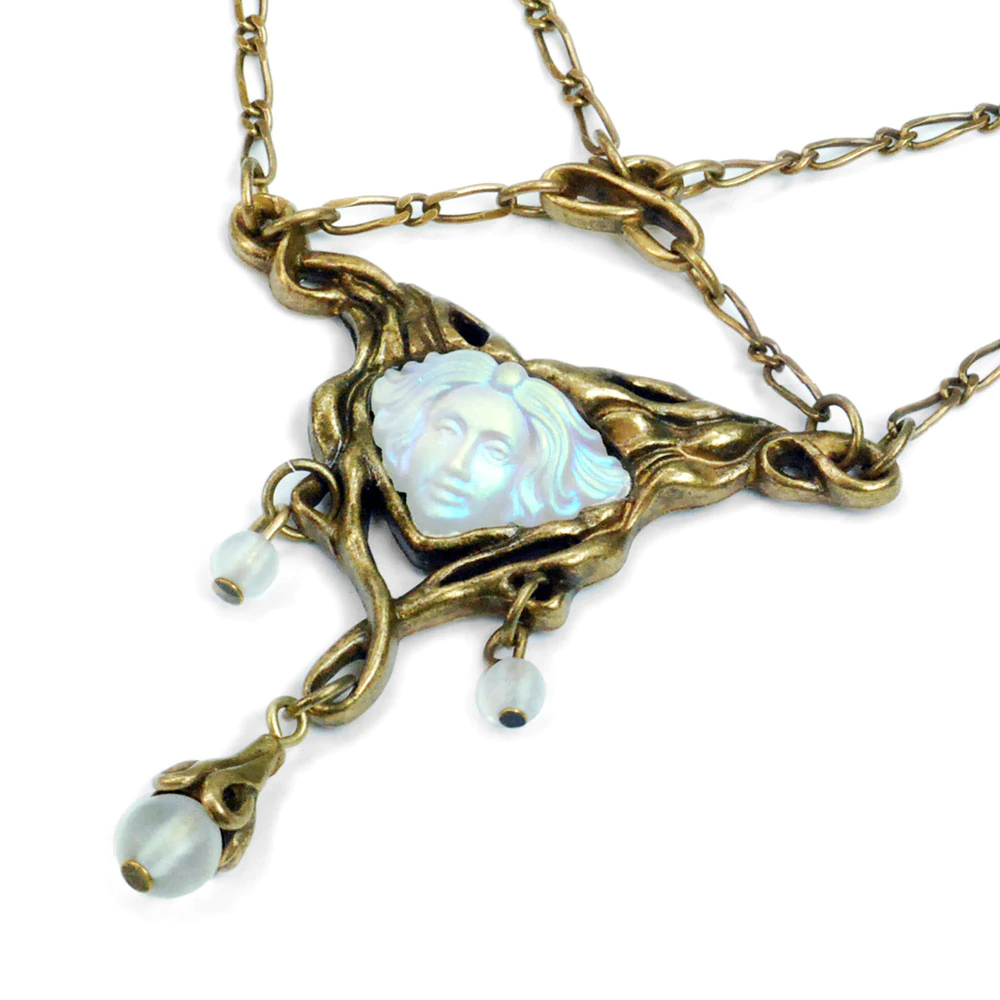 Sweet Romance Futura Art Nouveau Necklace N114 (Buy 2 Get 1 Free Mix & Match)