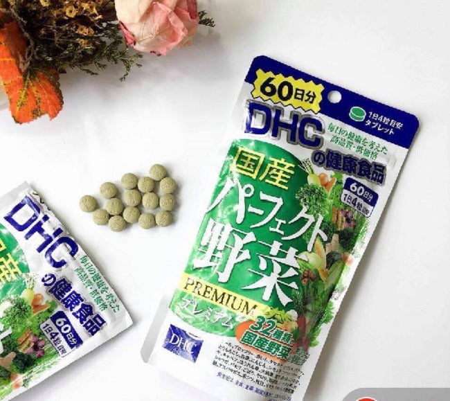 DHC Perfect Vegetables Premium Supplement 240 Tablets
