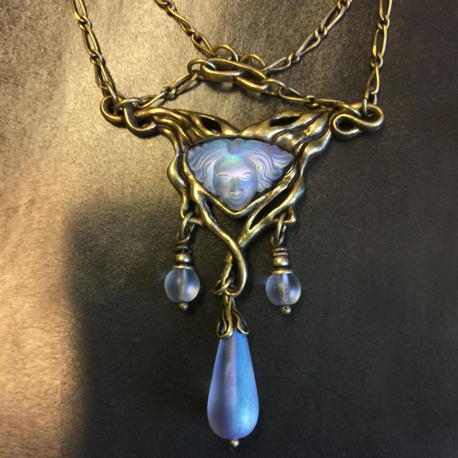 Sweet Romance Futura Art Nouveau Necklace N114 (Buy 2 Get 1 Free Mix & Match)