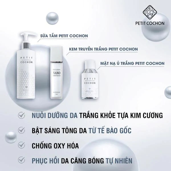 PETIT COCHON PRE-SHOWER WHITENING CREAM 300ML