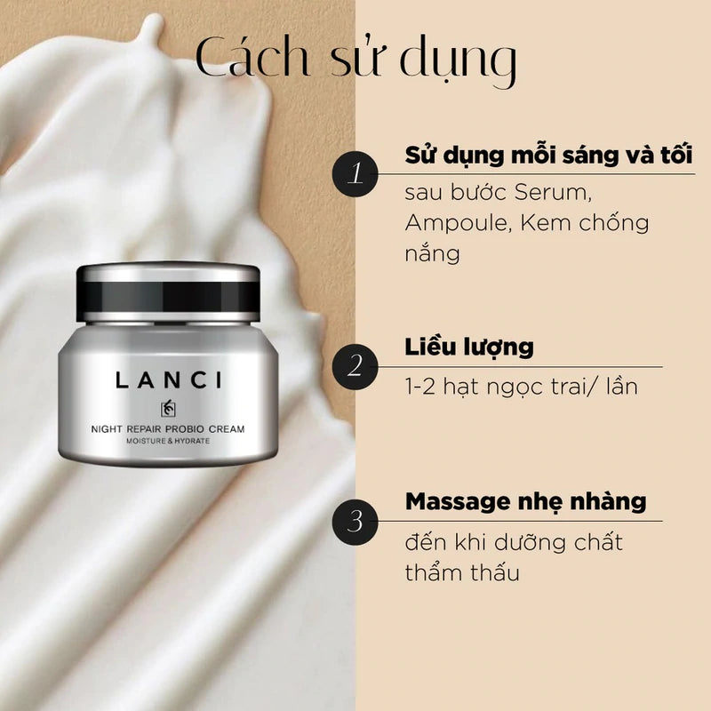 Lanci Anti-Aging Night Repair Probio Cream 50ml