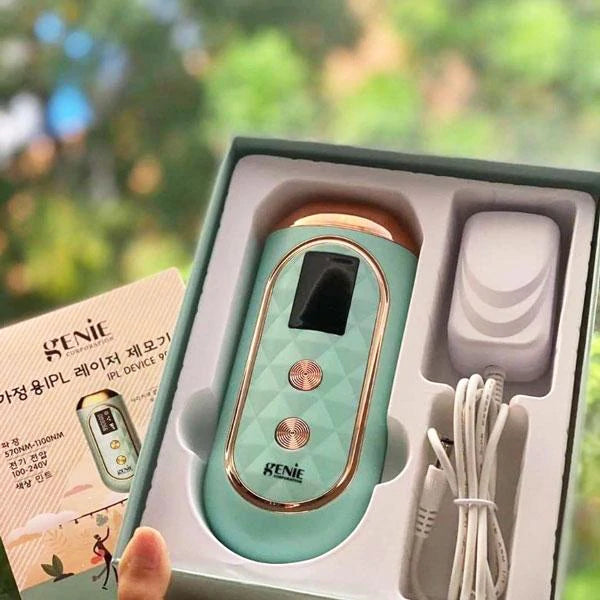 GENIE Advanced Hair Removal Device at Home-IPL (Intense Pulsed Light) Technology