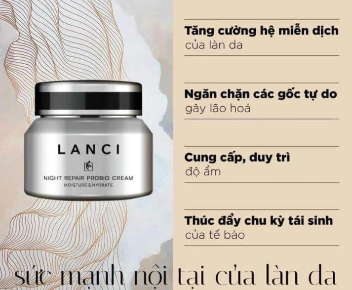 Lanci Anti-Aging Night Repair Probio Cream 50ml