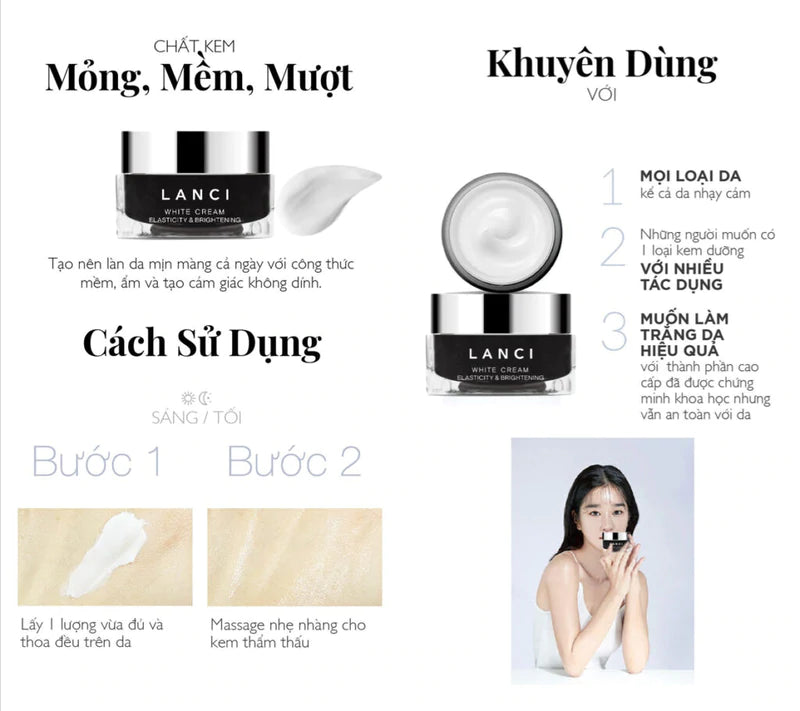 Lanci Whitening Cream 50 ml