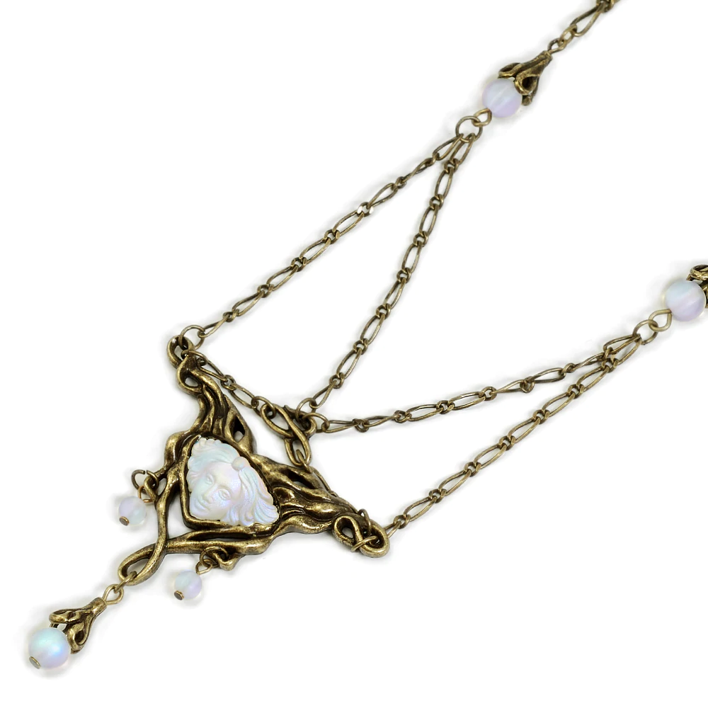 Sweet Romance Futura Art Nouveau Necklace N114 (Buy 2 Get 1 Free Mix & Match)