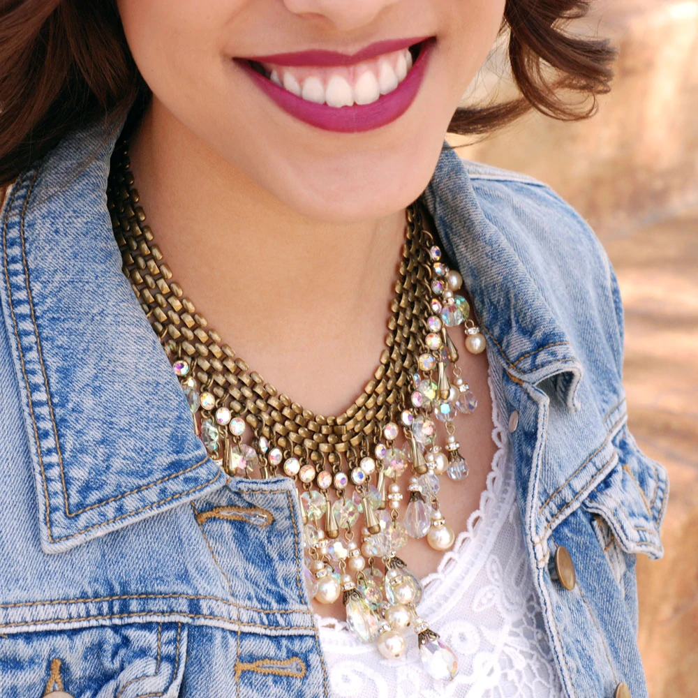 Sweet Romance 1950s Aurora Collar Necklace N1059 (Buy 2 Get 1 Free Mix & Match)