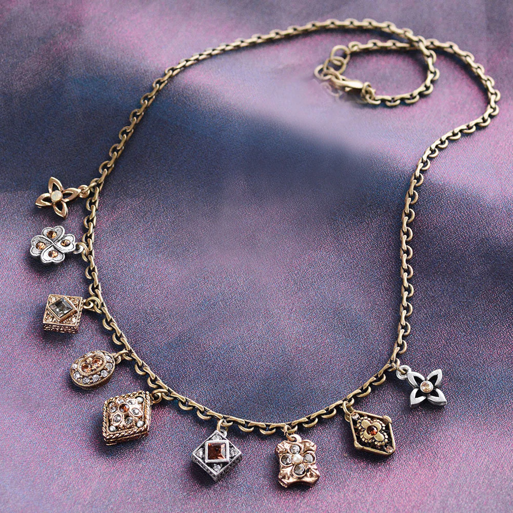 Sweet Romance Geometric Dainty Charm Necklace Sweet Romance N1340 (Buy 2 Get 1 Free Mix & Match)