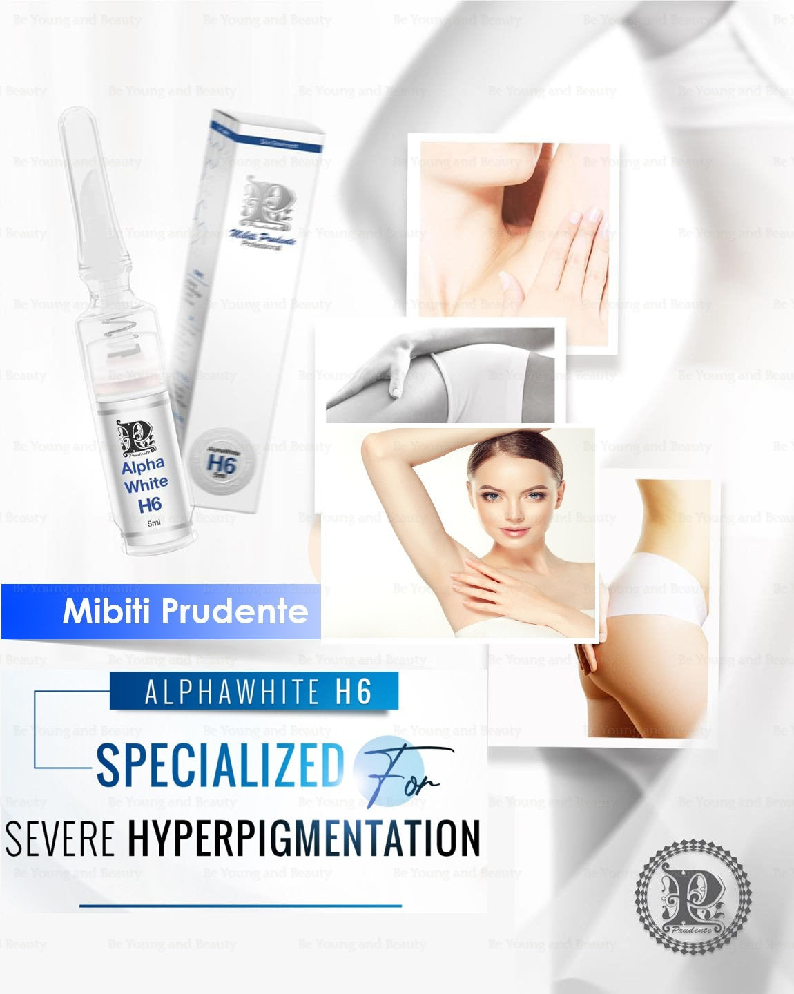 NUWHITE H6 Mibiti Prudente Brightening Skin Cream Dark Spot 5ml
