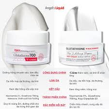Angel's liquid Glutathione 7 Day Whitening Program Glutathione 700 V-Cream 50 ml