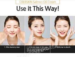 Cre8 Skin Salmon Oil Cream - 80g Korean