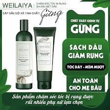 Weilaiya Ginger Shampoo 400 ml & Conditioner 250 ml Set