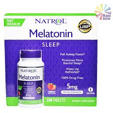 Natrol Melatonin Sleep Aid Tablet, 5mg - 250 Count