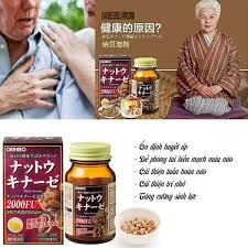 ORIHIRO Nattokinase 2000FU 60 Capsules