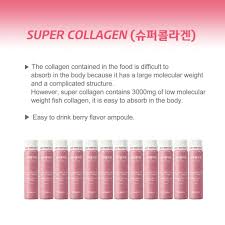 VITAL BEAUTIE VB Super Collagen Drink Ampoule 30 Bottles x 25ml – Made in Korea