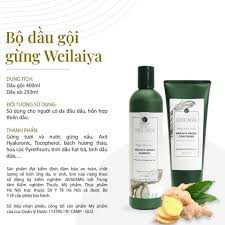 Weilaiya Ginger Shampoo 400 ml & Conditioner 250 ml Set