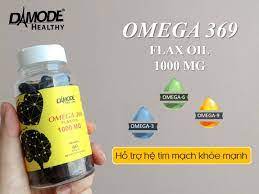 DAMODE HEALTHY Omega 369 Flax Oil 1000 mg