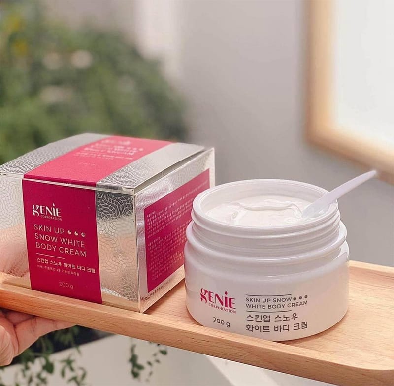 Genie Skin Up Snow White Body Cream 200g