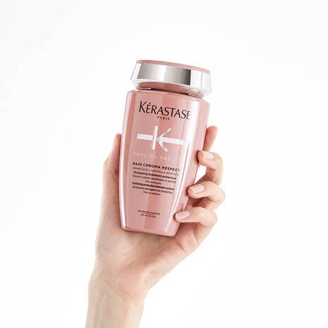 Kerastase Chroma Absolu Bain Chroma Respect Shampoo (Fine To Medium) No Sulfate 8.5 oz (Buy 3 Get 1 Free Mix & Match)