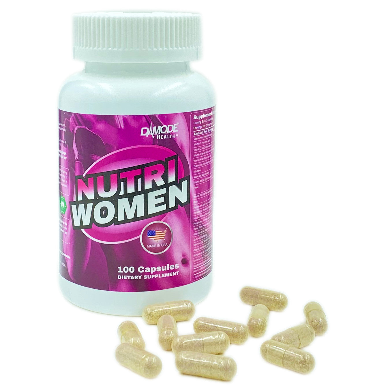 DAMODE HEALTHY Nutri Women 100 Capsules