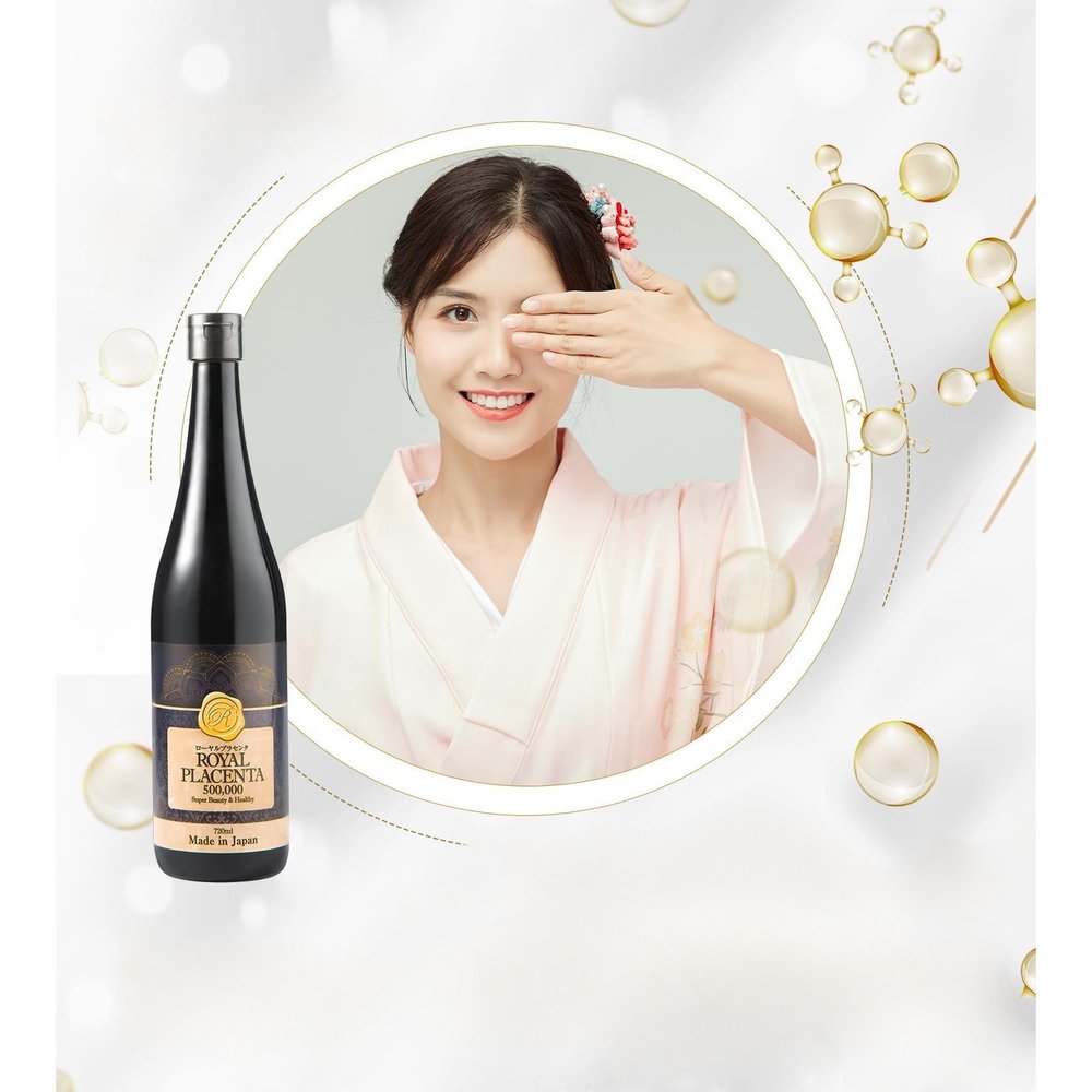 Royal Placenta 500,000 Made In Japan The Highest Collagen Ingredients