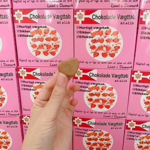 CHOKOLADE Vaegttab Diet 40 slik