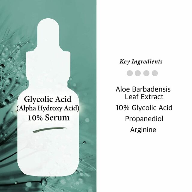 Cos De BAHA, G, Glycolic Acid 10 AHA Serum 30 ml