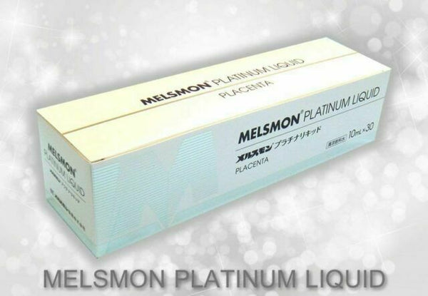 Melsmon Platinum Liquid Placenta 10ml x 30 Pieces – Damode USA