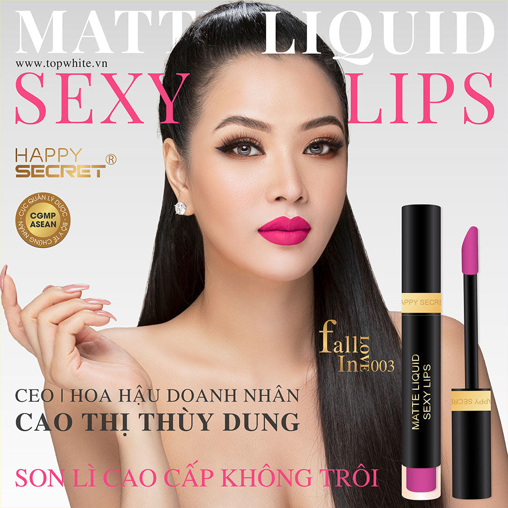 TOP WHITE MATTE LIQUID SEXY LIP