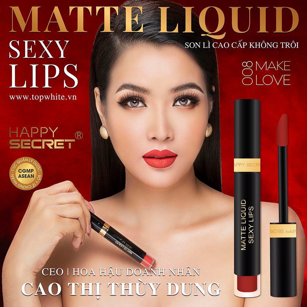 TOP WHITE MATTE LIQUID SEXY LIP