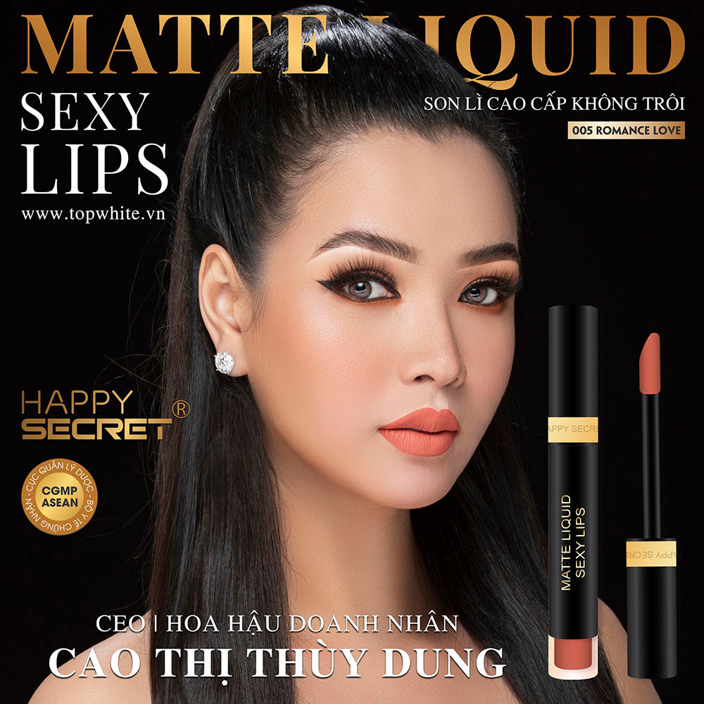 TOP WHITE MATTE LIQUID SEXY LIP