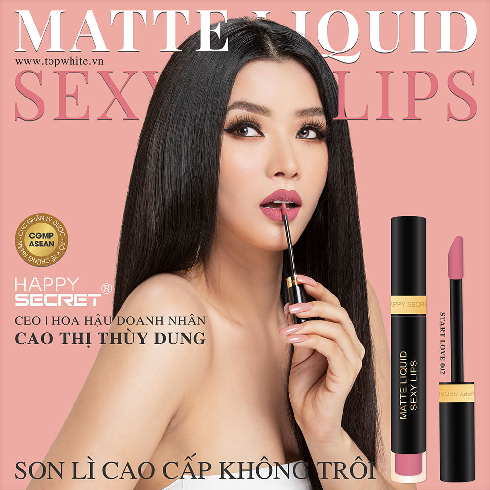 TOP WHITE MATTE LIQUID SEXY LIP