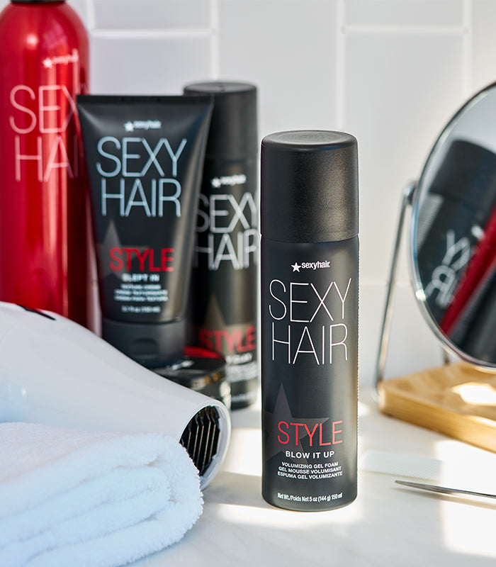SexyHair Style Blow It Up Volumizing Gel Foam - 5 oz (Buy 3 Get 1 Free Mix & Match)