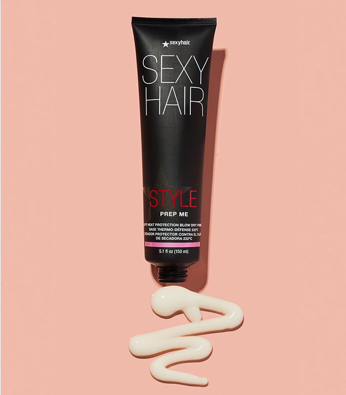 SexyHair Style Prep Me Heat Protection Blow Dry Primer - 5.1 oz (Buy 3 Get 1 Free Mix & Match)