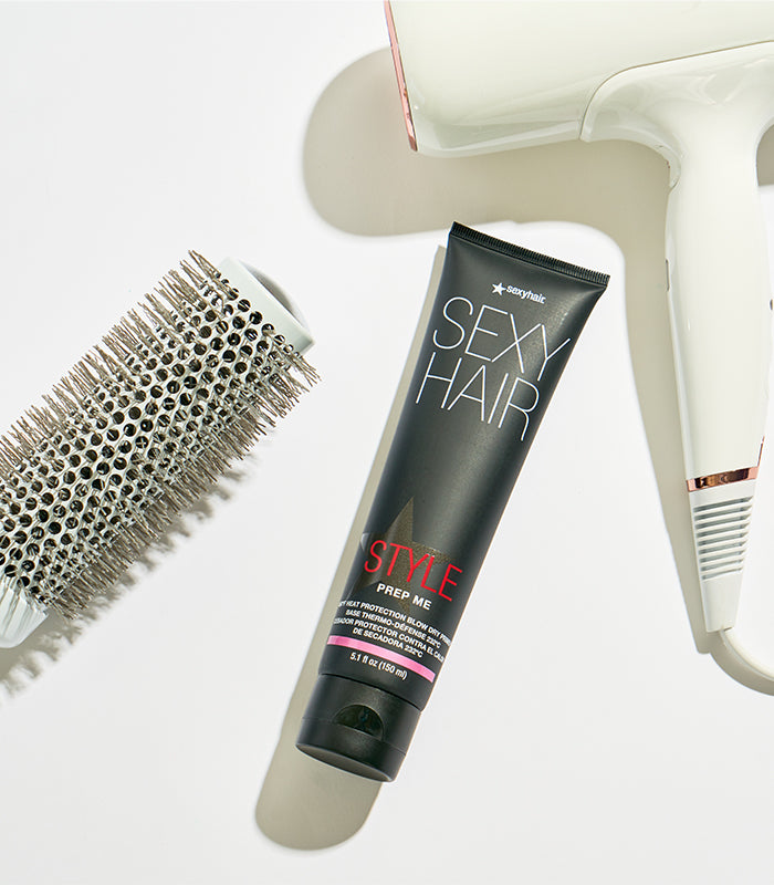 SexyHair Style Prep Me Heat Protection Blow Dry Primer - 5.1 oz (Buy 3 Get 1 Free Mix & Match)