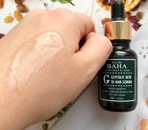 Cos De BAHA, G, Glycolic Acid 10 AHA Serum 30 ml