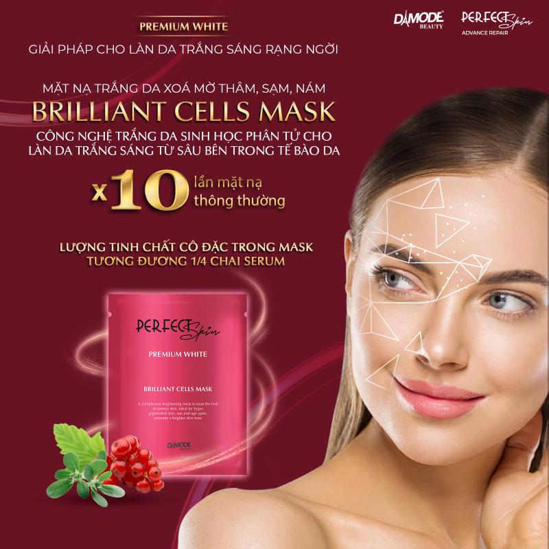 DAMODE BEAUTY Brilliant Cells Mask 3 Sheets