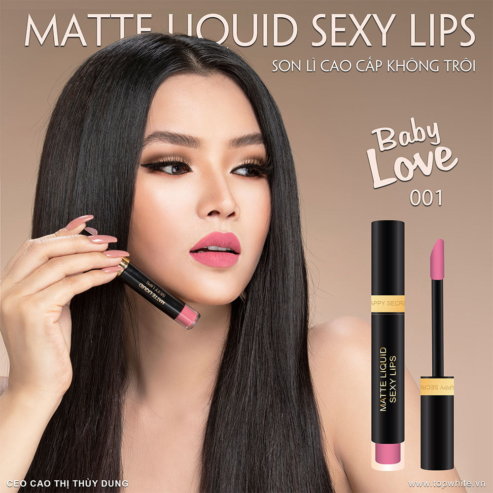 TOP WHITE MATTE LIQUID SEXY LIP