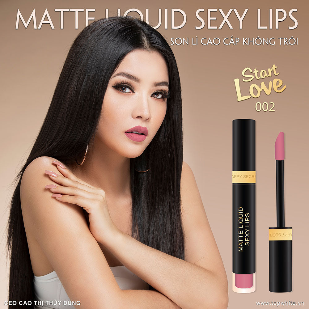 TOP WHITE MATTE LIQUID SEXY LIP