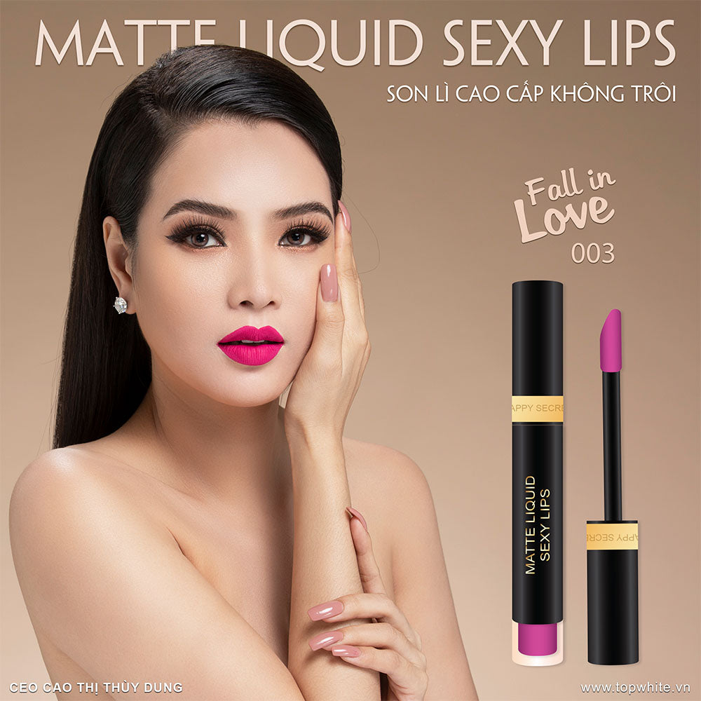 TOP WHITE MATTE LIQUID SEXY LIP
