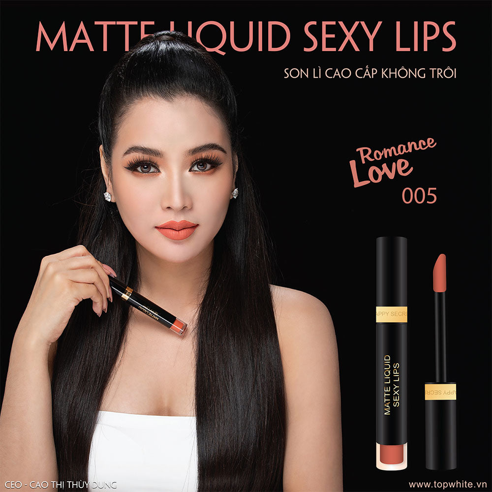 TOP WHITE MATTE LIQUID SEXY LIP