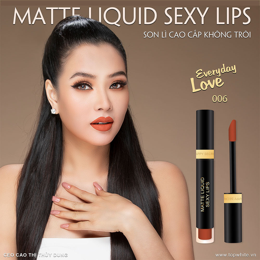 TOP WHITE MATTE LIQUID SEXY LIP